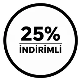 %25 İNDİRİMLİ