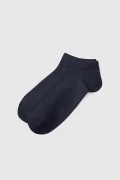 Erkek Bambu Dikişsiz Patik Çorap Lacivert CRP01
