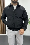 Erkek Gömlek Yaka Mevsimlik Ceket Siyah Edw210