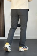 Erkek Pamuklu Kumaş Regular Pantolon Antrasit Edw226
