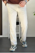 Erkek Pamuklu Kumaş Regular Pantolon Gri Edw226