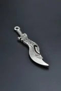 Leag Of Leg Savaş Kılıcı Gümüş Kaplama Kolye