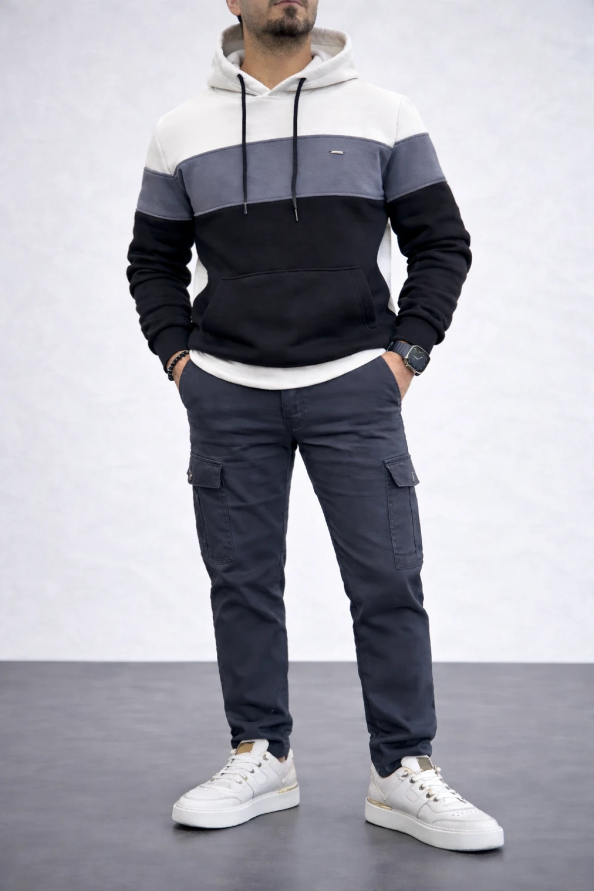 Erkek Sweatshirt Pantolon 2li Takım T1 Edw466