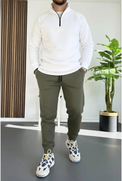 Erkek Eşofman Tişört Sweat 3lü Takım T3 Edw439