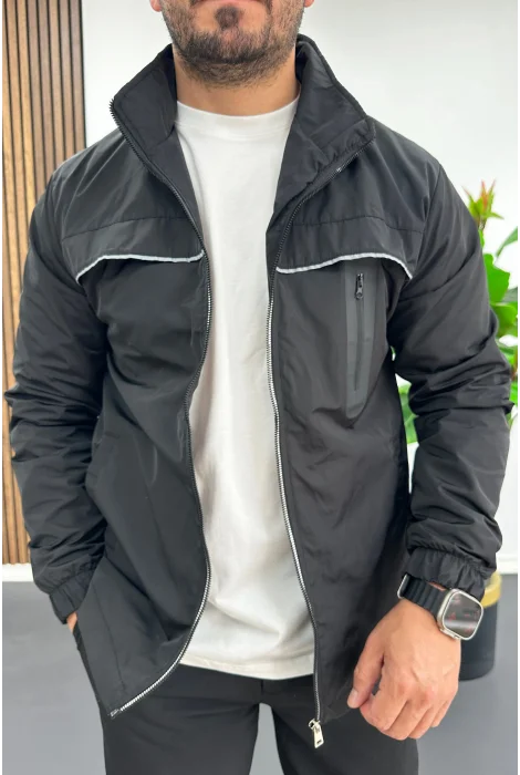 Erkek Softshell Yağmurluk Siyah Edw516