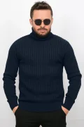 Erkek Balıkçı Yaka Badi Kazak Edw442