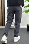 Erkek Düz Jogger Pantolon Antrasit Edw451