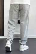 Erkek Baggy Kalıp Pantolon Gri Edw130