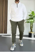 Erkek Eşofman Tişört Sweat 3lü Takım T3 Edw439