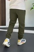Erkek Fit Kesim Eşofman Altı Yeşil Edw229