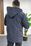 Erkek Kapüşonlu Softshell Yağmurluk Lacivert Edw517