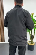 Erkek Kapüşonlu Softshell Yağmurluk Siyah Edw517