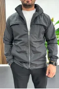 Erkek Softshell Yağmurluk Füme Edw516