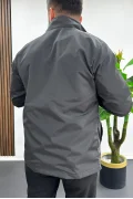 Erkek Softshell Yağmurluk Füme Edw516