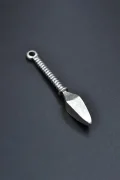 Mızrak Ucu Gümüş Kaplama Kolye
