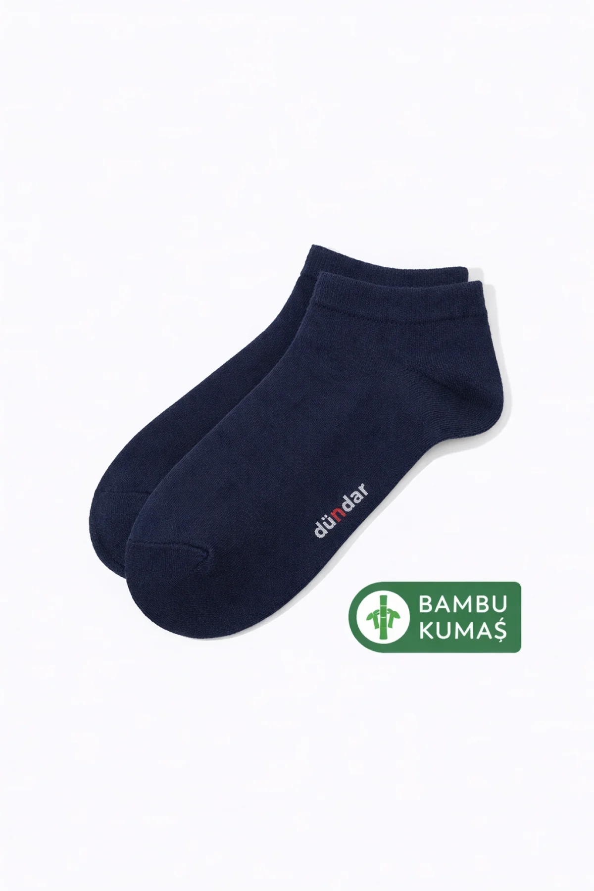 Erkek Bambu Dikişsiz Patik Çorap Lacivert CRP01