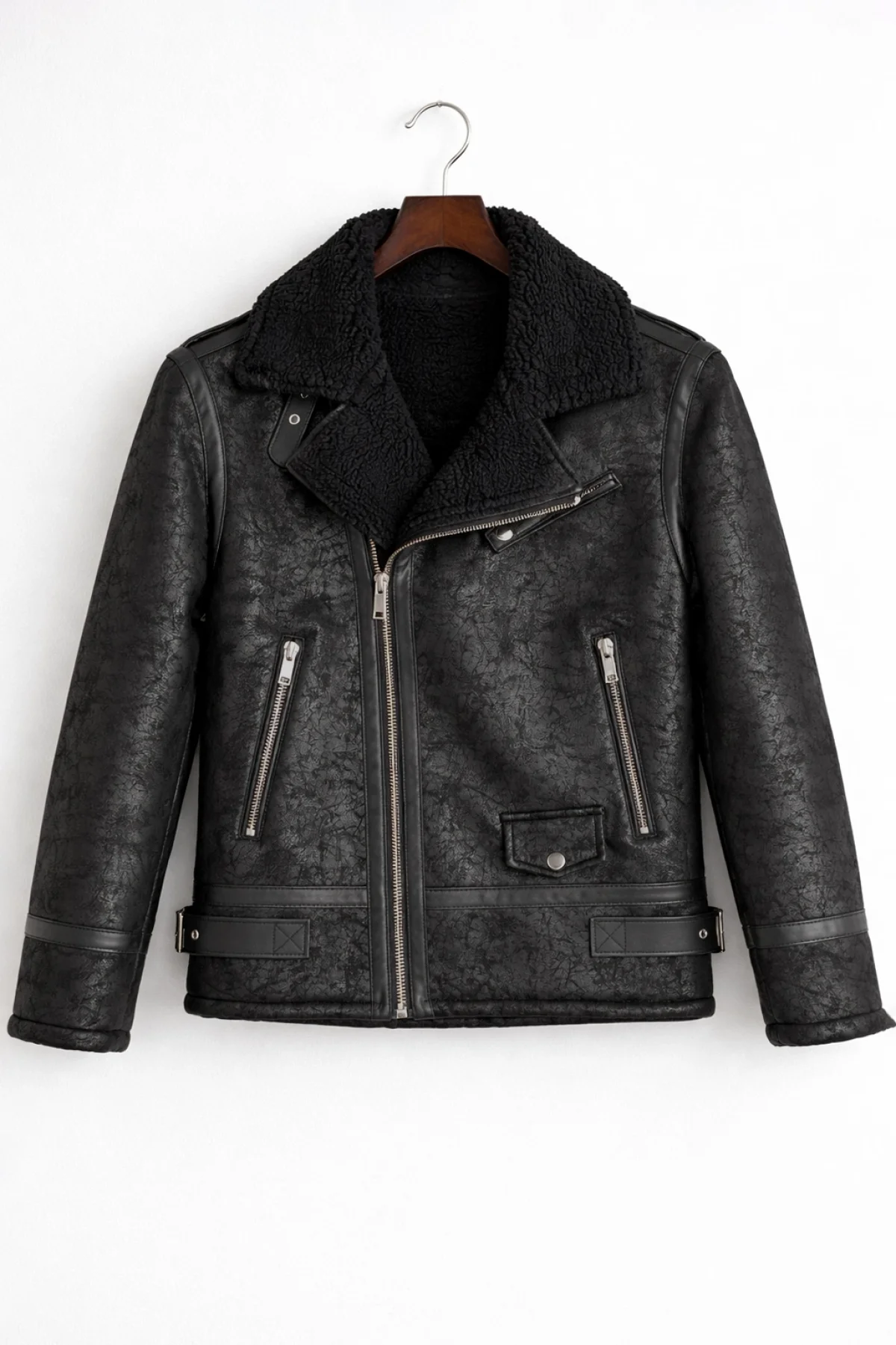 Erkek Kuzey Yaka İçi Kürklü Mont Edw431