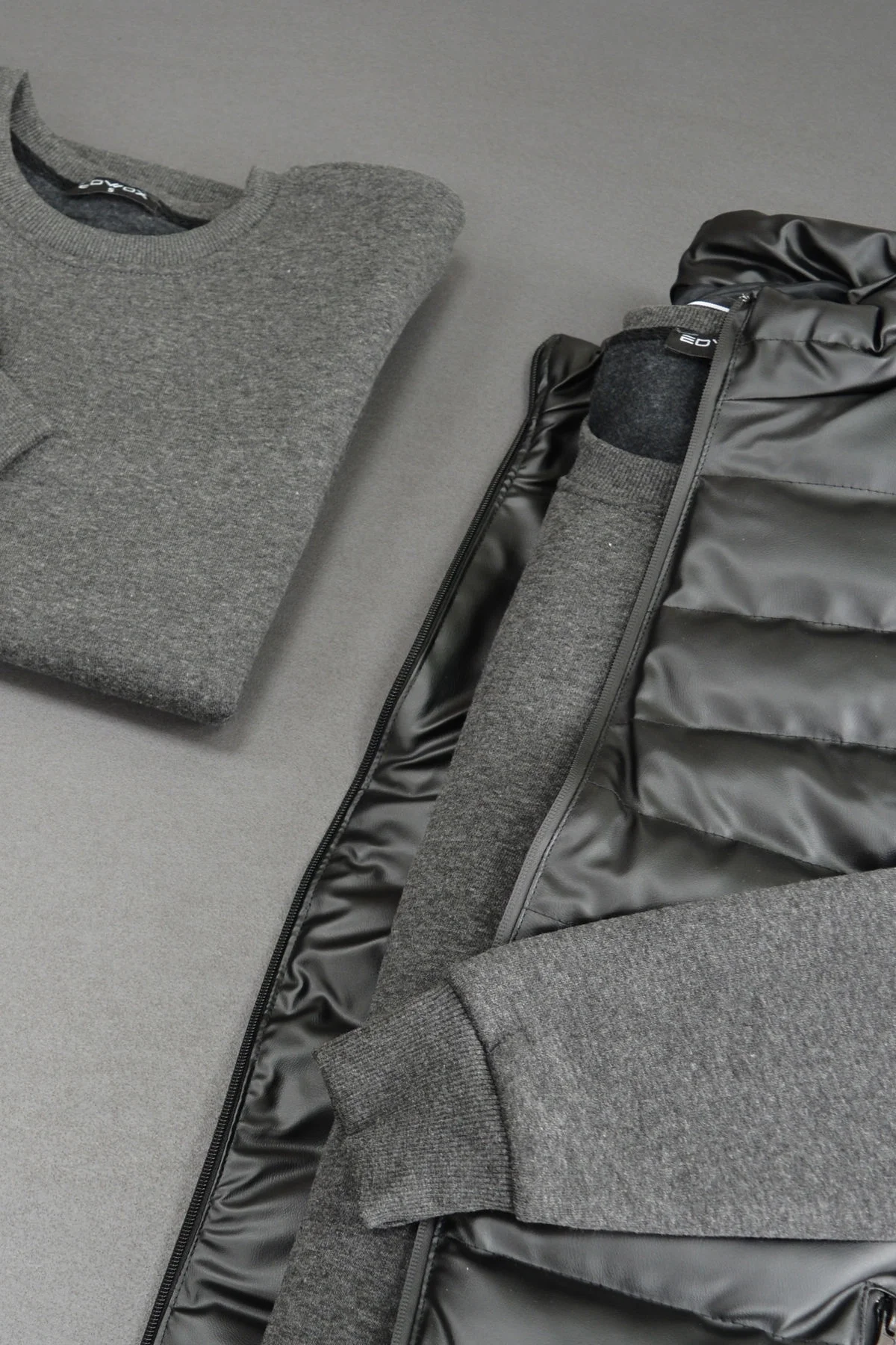 Erkek Yelek Sweat Pantolon 3lü Takım Edw168