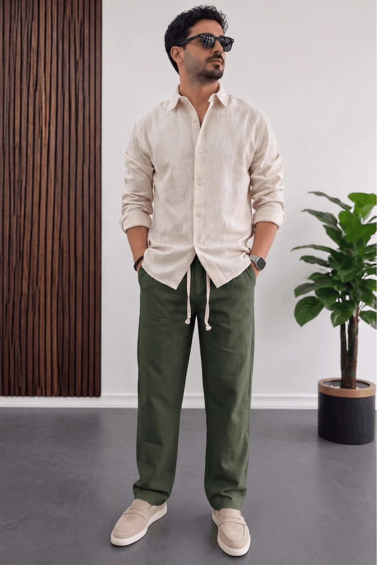 Gömlek Pantolon 2li Takım T7 Edw481