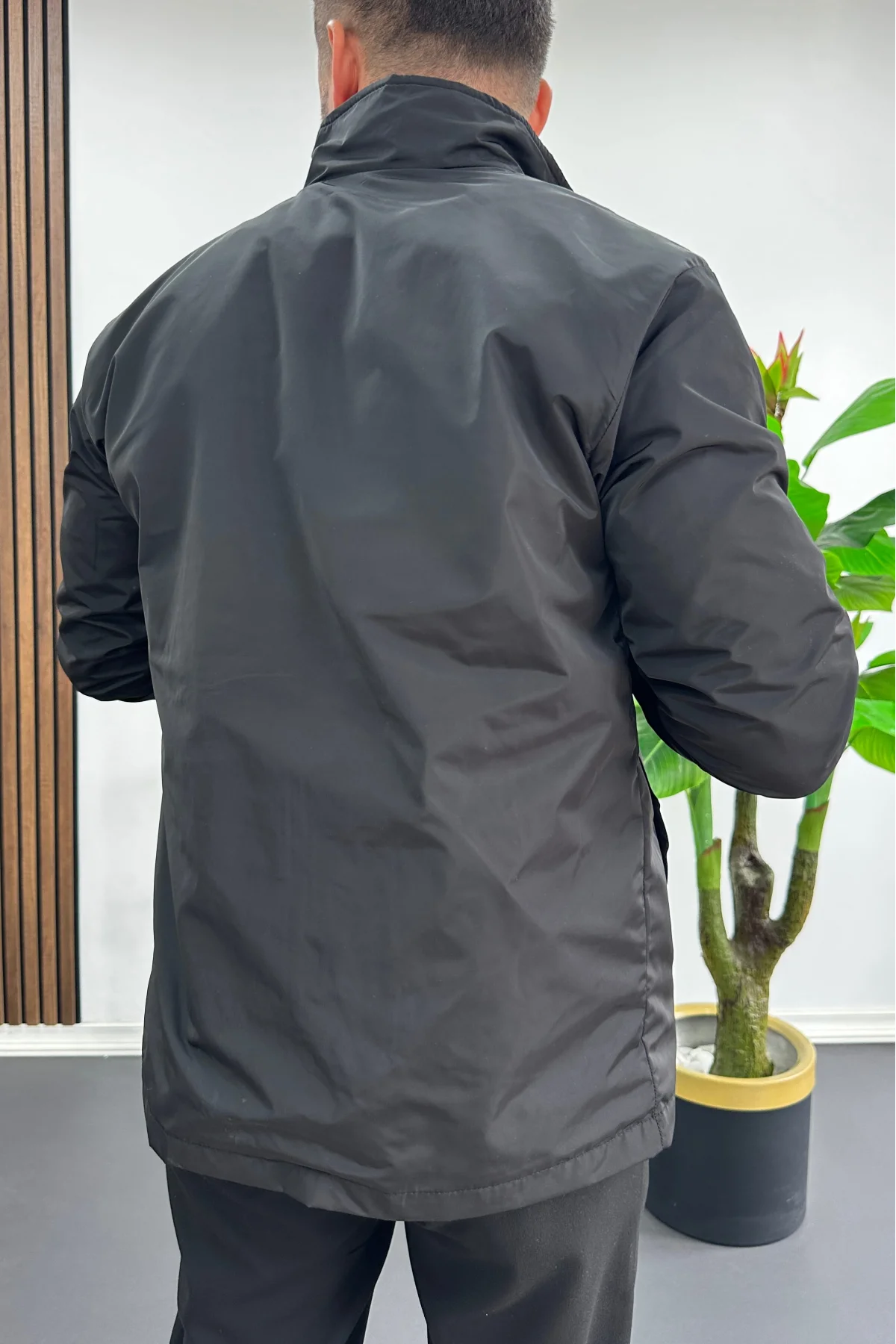 Erkek Softshell Yağmurluk Siyah Edw516