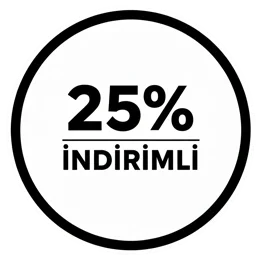 %25 İNDİRİMLİ