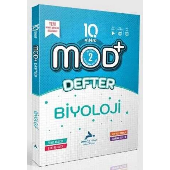10. Sınıf Biyoloji MOD Konu Anlatımlı Defter