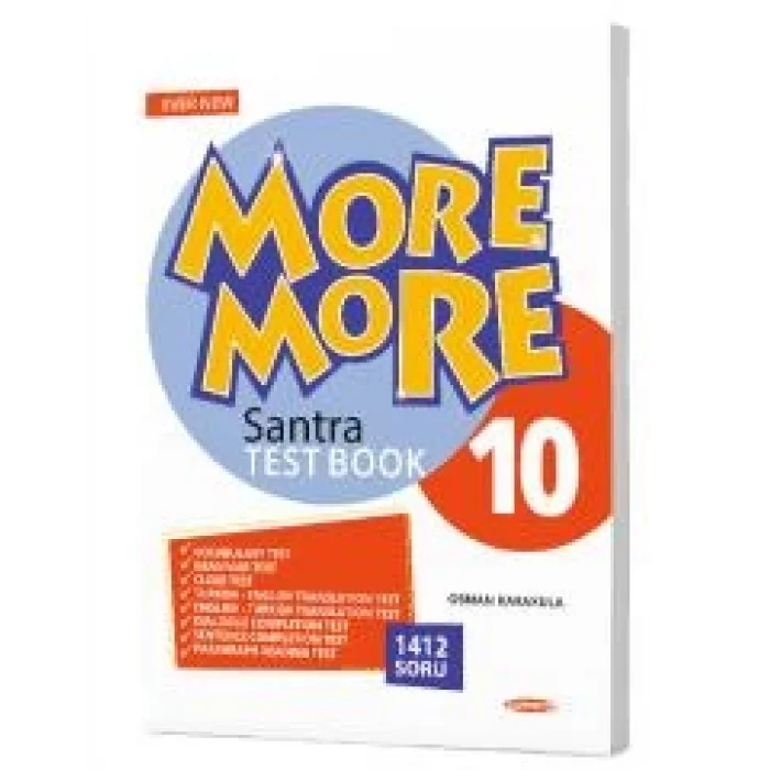 10 MORE&MORE SANTRA TEST BOOK