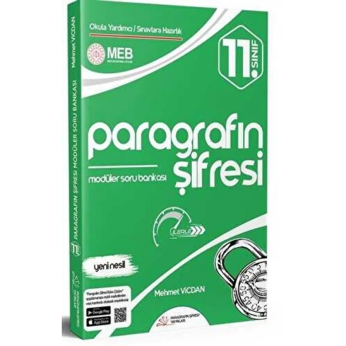 11. Sınıf Yeni Nesil Paragrafın Şifresi Modüler Soru Bankası