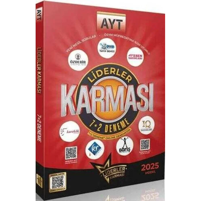 2025 Model AYT 7+2 Deneme Seti