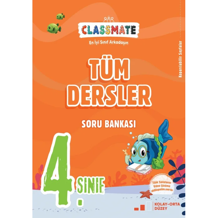 4. Sınıf Classmate Tüm Dersler Soru Bankası