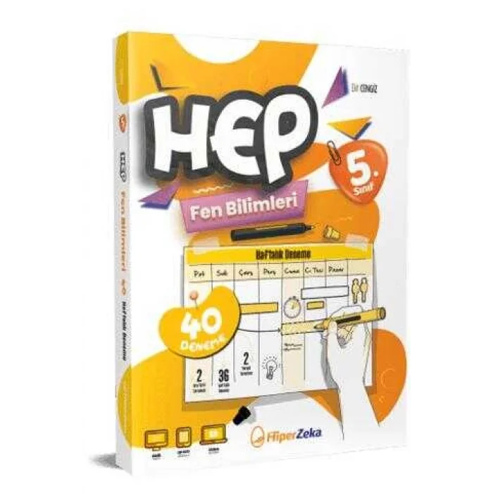 5. Sınıf HEP Fen Bilimleri Haftalık Deneme Föyleri