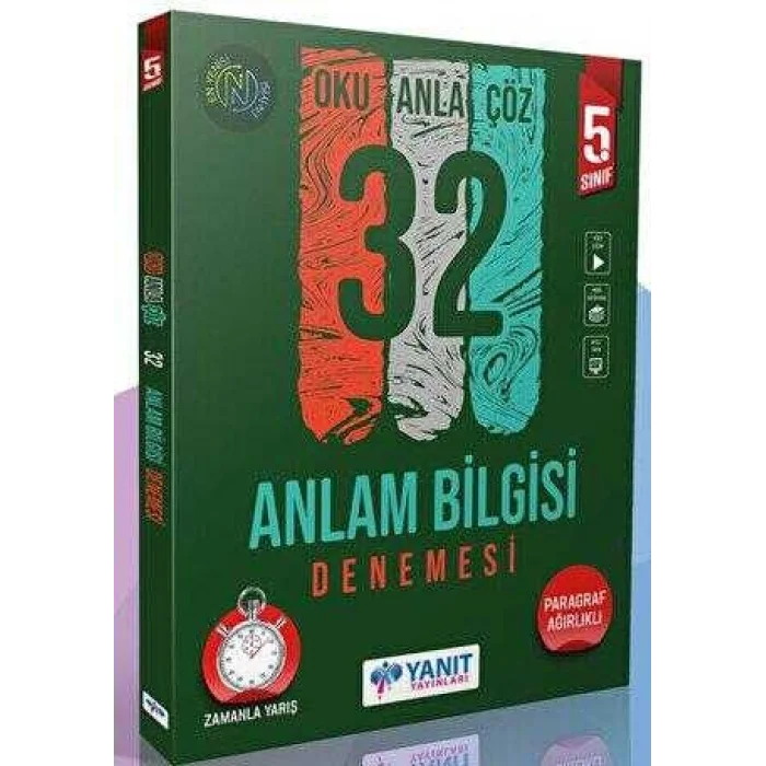 5. Sınıf Anlam Bilgisi 32 Deneme