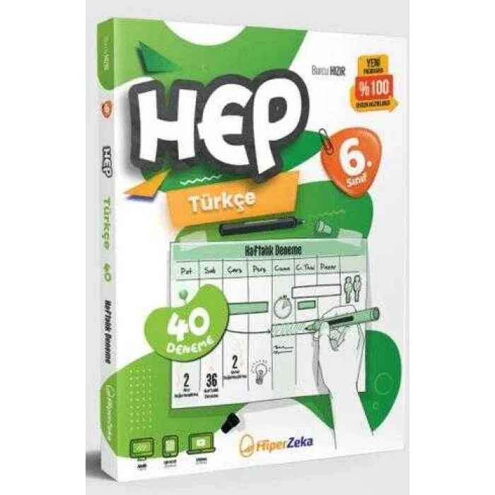 6. Sınıf HEP Fen Bilimleri Haftalık Deneme