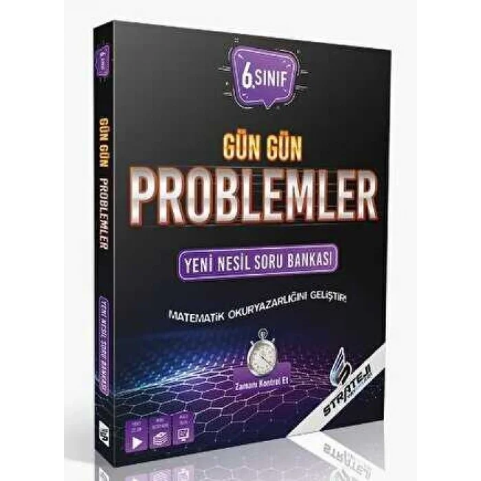 6. Sınıf Gün Gün Problemler Yeni Nesil Soru Bankası