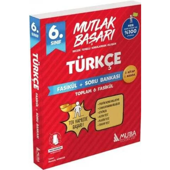 6. Sınıf Türkçe Fasikül + Soru Bankası