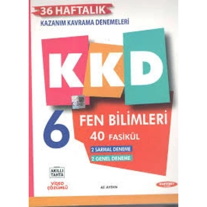6 FEN BİLİMLERİ HAFTALIK KAZANIM KAVRAMA DENEMELERİ (42 FÖY)