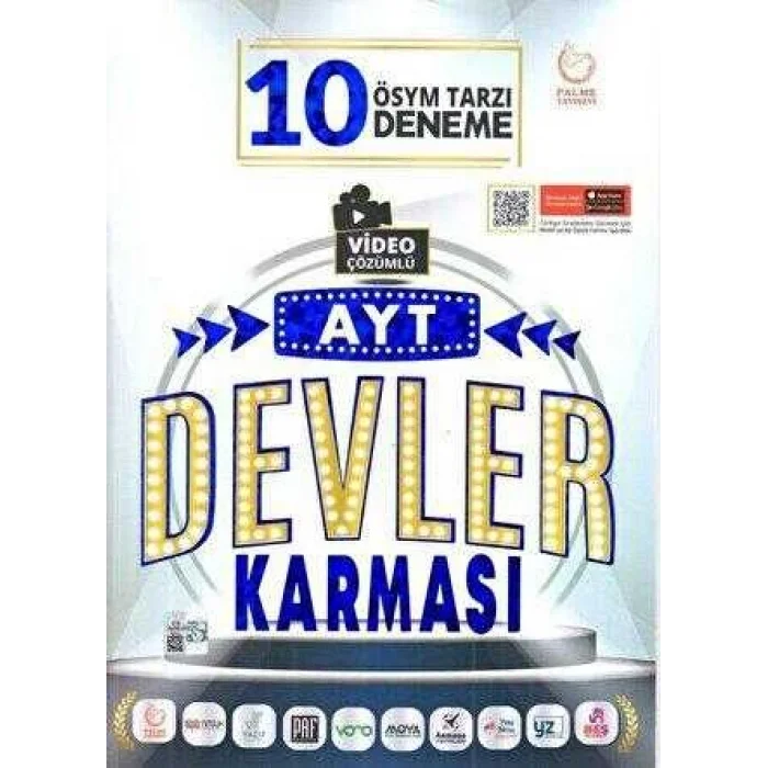 Palme YKS AYT Devler Karması 10 Deneme Sınavı