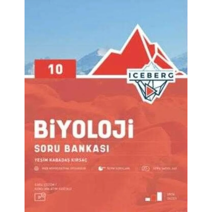 Okyanus Yayınları 10. Sınıf Iceberg Biyoloji Soru Bankası
