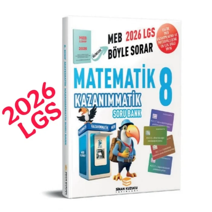 2026 lgs 8. Sınıf Matematik KAZANIMMATİK SORU BANKASI