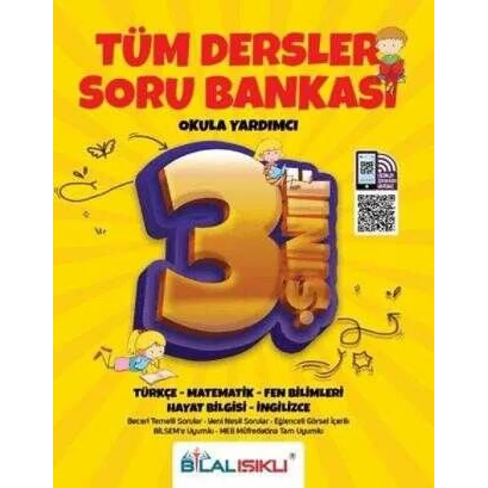 Bilal Işıklı Yayınları 3. Sınıf Tüm Dersler Soru Bankası