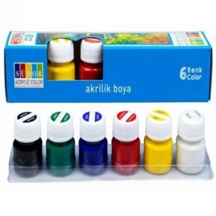 Südor Akrilik Boya Seti 20ml 6 Renk