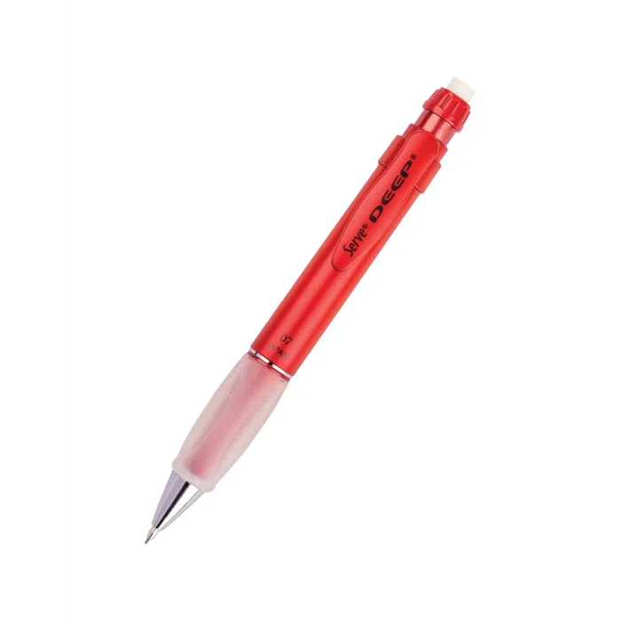 Serve Deep 0.7 mm Versatil Kalem Metalik Kırmızı