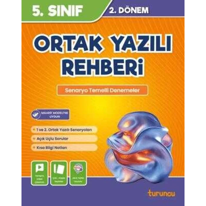TUDEM YAYINLARI 5. Sınıf 2. Dönem Ortak Yazılı Rehberi