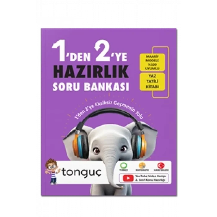 tonguç yayınları 1den 2ye Hazırlık Kitabı