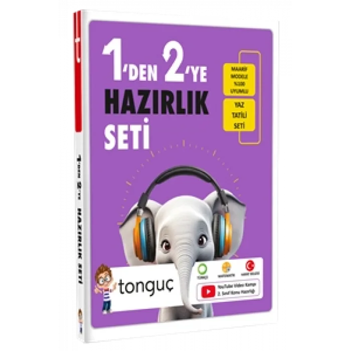 tonguç yayınları,1den 2ye Hazırlık Seti