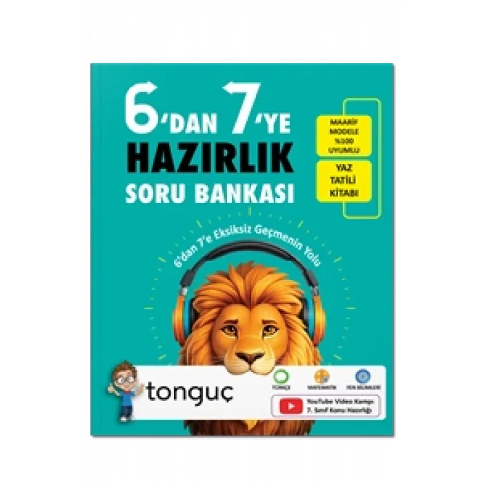tonguç yayınları 6dan 7ye Hazırlık Kitabı