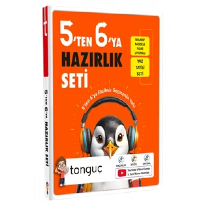 tonguç yayınları 5ten 6ya Hazırlık Seti