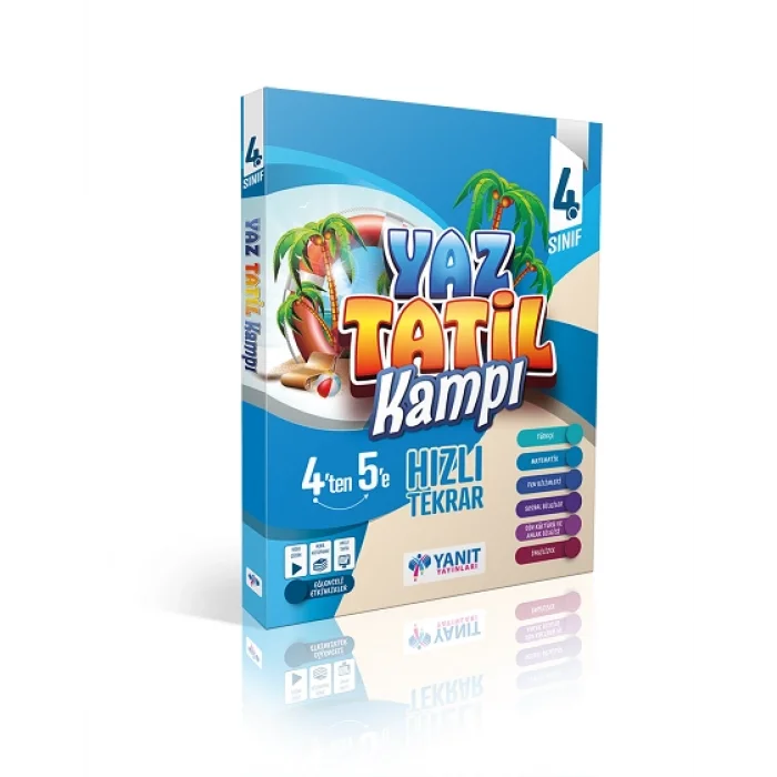 YANIT 4.SINIF YAZ TATİL KAMP KİTABI