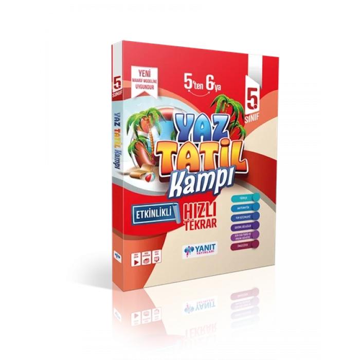 YANIT 5.SINIF ETKİNLİKLİ YAZ TATİL KİTABI (2026)