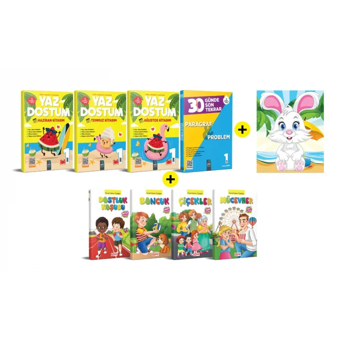 ARTI EĞİTİM YAYINLARI 1.SINIF YAZ DOSTUM FASİKÜLLERİM